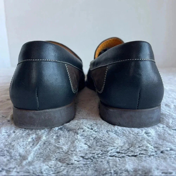 MEPHISTO Suede Sport Loafers Men size 9 Brown and black Color main image 14
